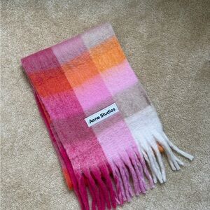 Acne Studios checkered Scarf